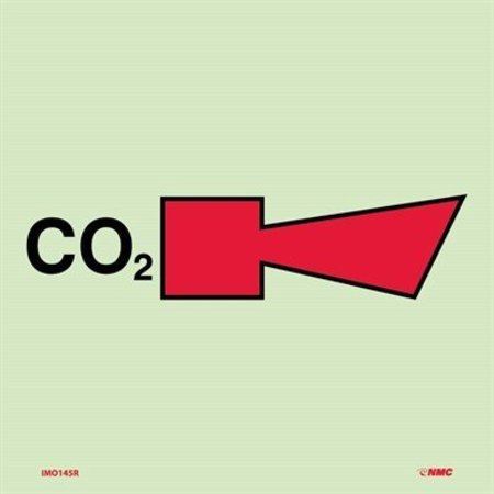 NMC Symbol Fire Alarm Horn Co2 Imo Label IMO145R